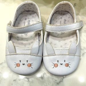 Like new mayoral newborn bunny ballerina flats size 19